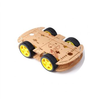 4WD Smart Robot Car Kit – 4-Wheel Acrylic Chassis