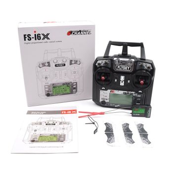 Flysky FS i6X 10CH 2.4GHz RC Transmitter-Controller