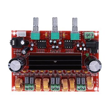 TPA3116D2 2.1 Channel Digital Amplifier Board – 50W×2 + 100W Subwoofer Amp | 12–24V Audio Module