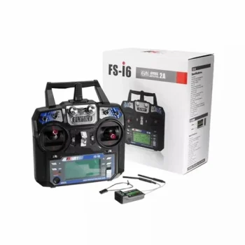 Flysky FS-i6 6CH 2.4GHz Transmitter with iA6 Receiver – RC Plane/Drone Radio Controller