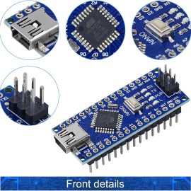 Arduino Nano V3 (ATmega328P) – 16 MHz – 5 V-with USB Cable