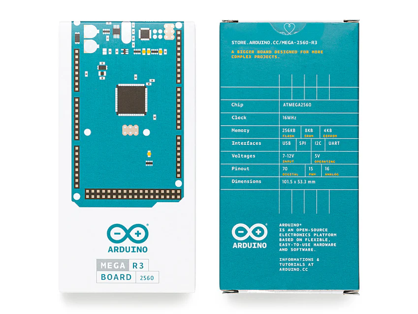Official Arduino Mega 2560 Rev3 (Original Italy) – 54 I/O | 256KB Flash | ATmega2560 - Image 5
