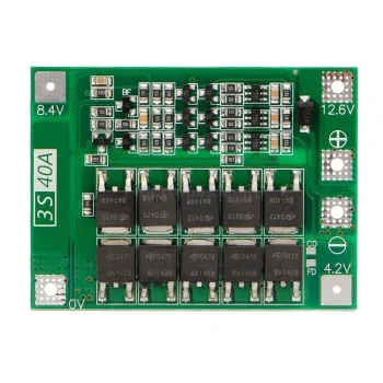 3S 15A 12.6V Li-ion Lithium Battery Protection BMS Board | 18650 Pack Charging Module