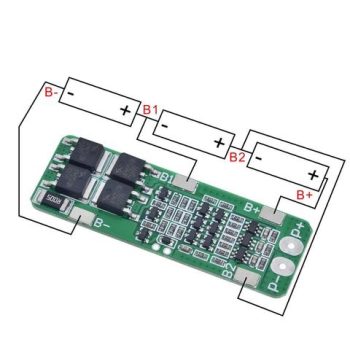 3S 20A 12.6V 18650 Li-ion Lithium Battery Protection BMS Board with Balance | Drill & Power Pack Module