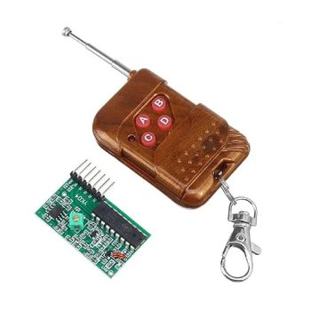4 Channel Wireless RF Remote Control Module 315MHz | Transmitter and Receiver Non-Locking