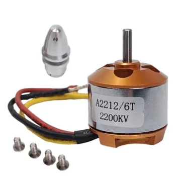 A2212 2200KV Brushless Outrunner (BLDC) Motor for RC Plane, Racing Drone & Robotics