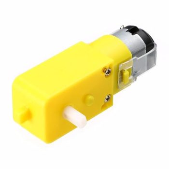 Yellow TT DC Gear Motor 6-12V for Robotics, DIY Cars & Smart Projects