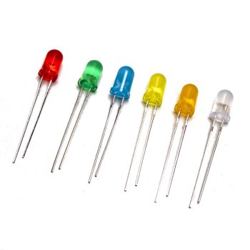 5mm LED Light Emitting Diode 1x – Bright Diffused Type