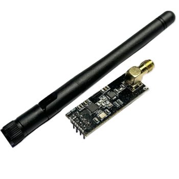 NRF24L01+PA+LNA 2.4GHz Long Range Wireless Transceiver Module with SMA Antenna | 1KM RF Communication for Arduino, IoT & Robotics