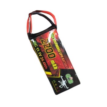 2200mAh GeB LiPo Battery 3S 35C 11.1V (24.4Wh)