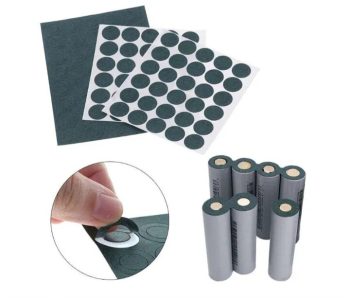 18650 Li-ion Battery Insulation Gasket Barley Paper – Positive Terminal Safety Ring (10 Pcs)