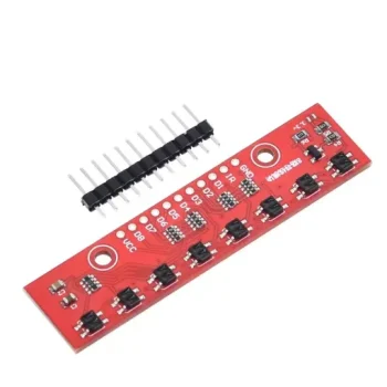 QTR-8RC Analog IR LFR Line Follower Sensor Array (8-Channel)