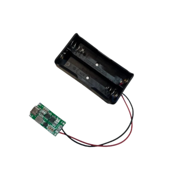 18650 Dual Slot Li-ion Battery Charger (Type-C Input) – Smart USB Charging