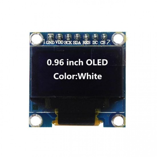 Gemini said 0.96 inch White OLED SPI Display (128x64)