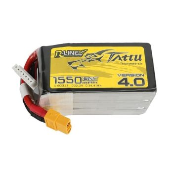 Tattu R-Line Version 3.0 1550mAh 14.8V 120C 4S LiPo Battery