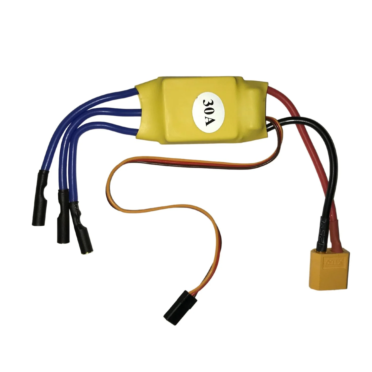 30A Brushless ESC with BEC - XT60 & 3.5mm Bullet Connectors