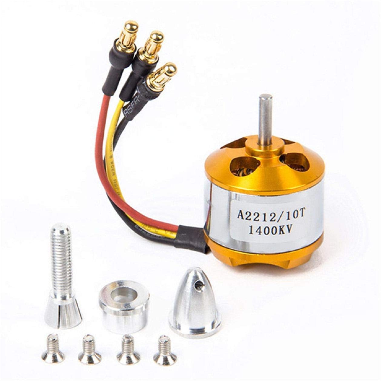 A2212 1400KV Brushless Motor – High-Speed BLDC Motor for RC Planes, Racing Drones & Robotics