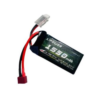 Lipower 1500mAh 3S 11.1V 35C LiPo Battery (T-Connector)