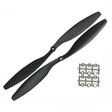 1245 12-Inch High-Quality Nylon Propeller Pair (CW + CCW)