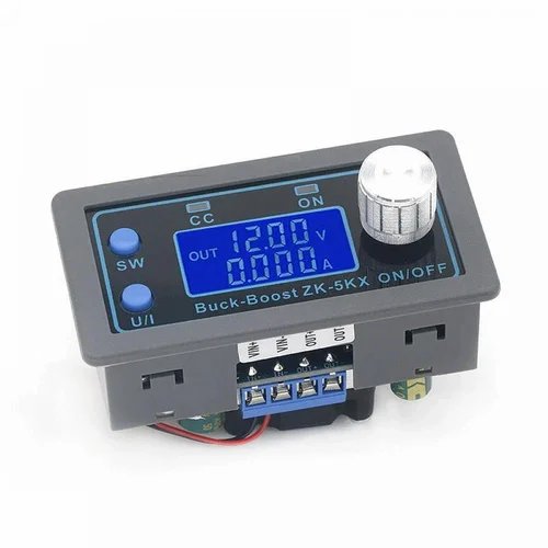 ZK-5KX DC Buck Boost Converter – 0.6–36V 5A 80W Adjustable CC CV Power Supply Module